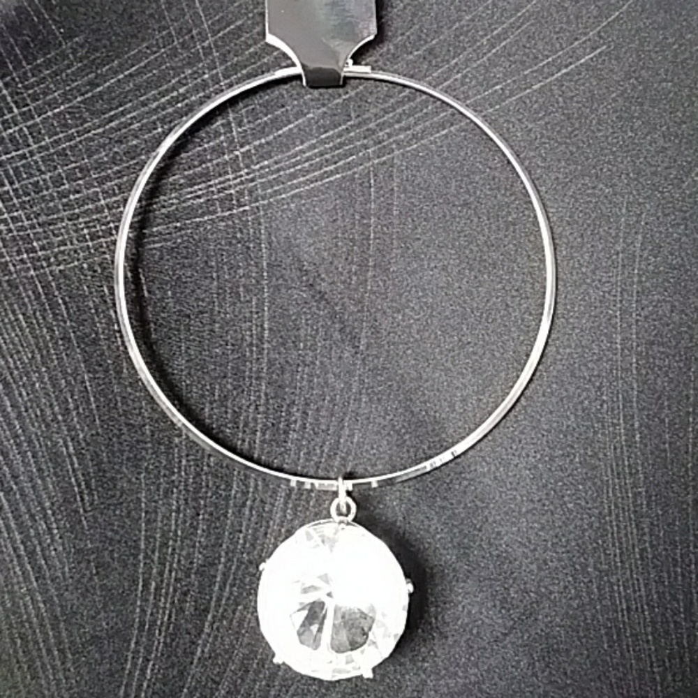 CHOKER W/DIAMOND PENDANT!!
